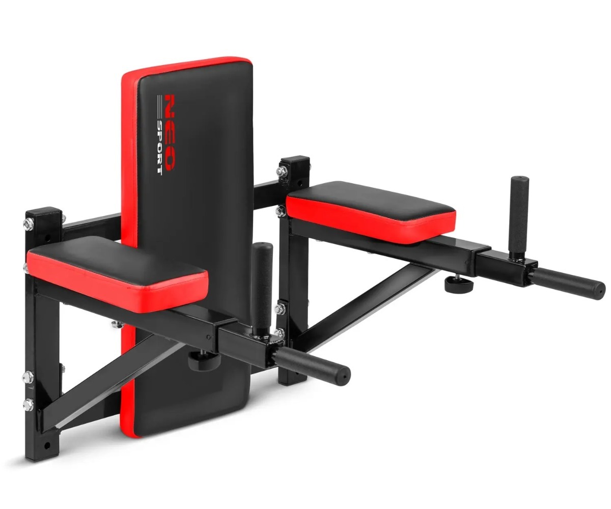 Vaatenurk seinale kinnitatavast dipikang Neo-Sport NS-320, mugav ja kompaktne.