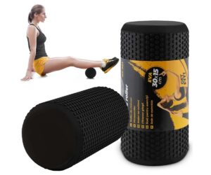 Massaažirull Neo-Sport NS-963 30×15cm – must, kasutuses sportivenna poolt