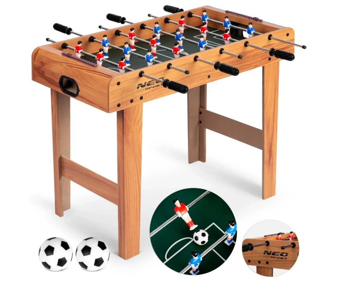 Lauajalgpallilaud Neo-Sport NS-802 69×37×62cm koos mängijate figuuridega
