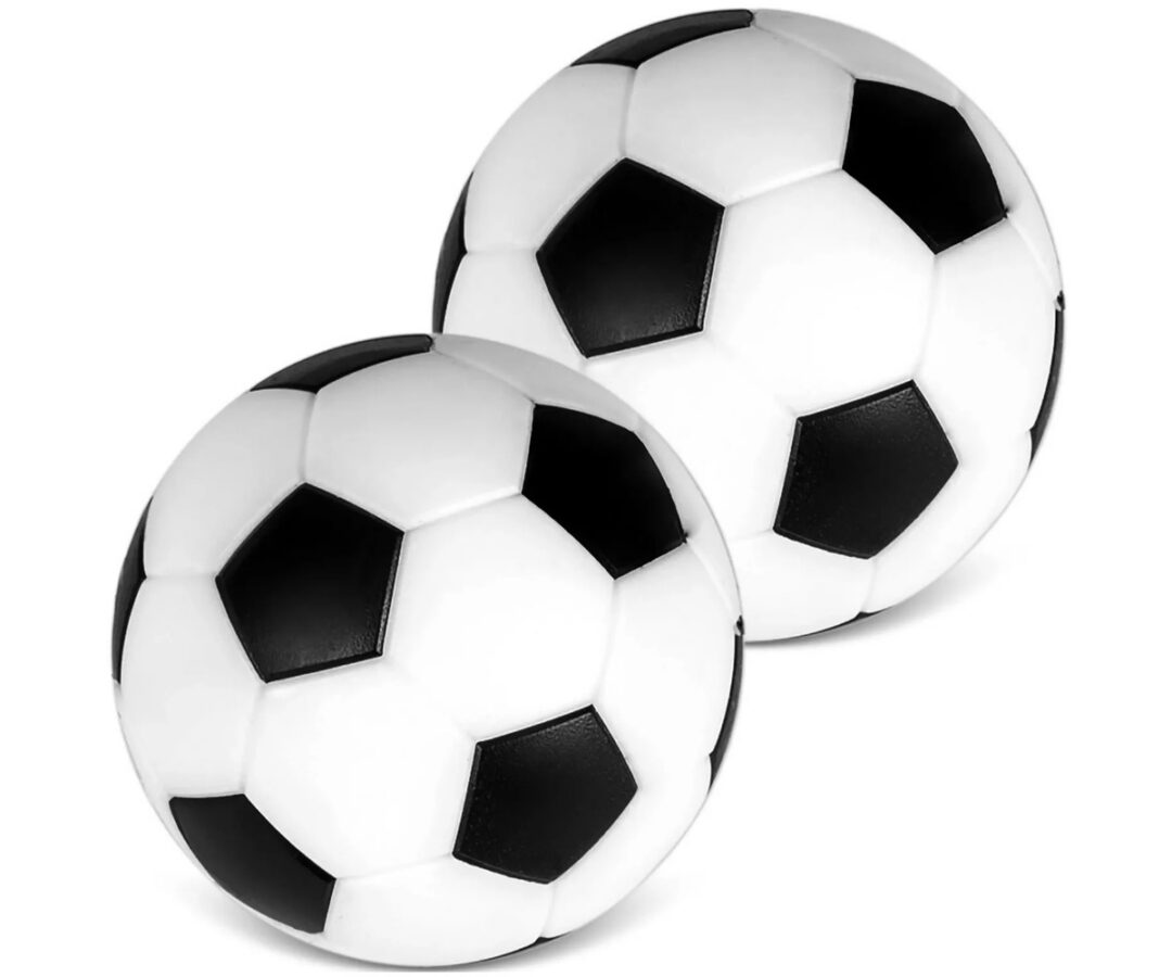 Kaks lauajalgpalli palli Neo-Sport 32 mm, ideaalne valik lauajalgpalliks.