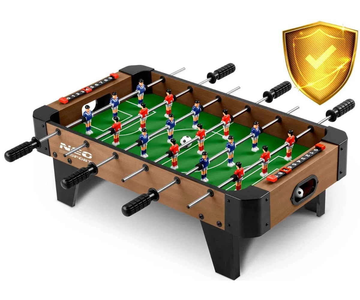 Mini lauajalgpall Neo-Sport NS-437 69×37×22cm koos mängijatega