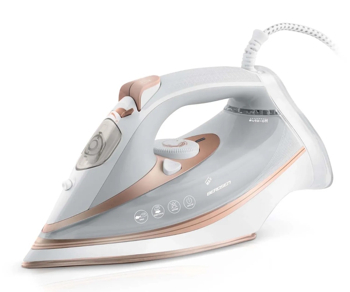 Aurutriikraud 3000W Berdsen BD-332, vaade tasku ja juhtmepistikuga.
