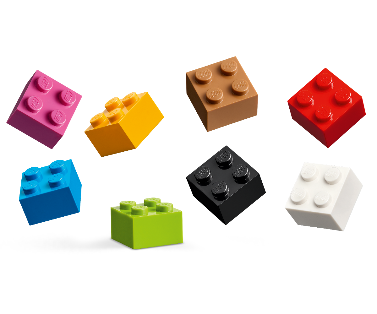 LEGO Classic Loomingulised värvilised klotsid 11045 – 820 osa (5+) erinevates värvides.