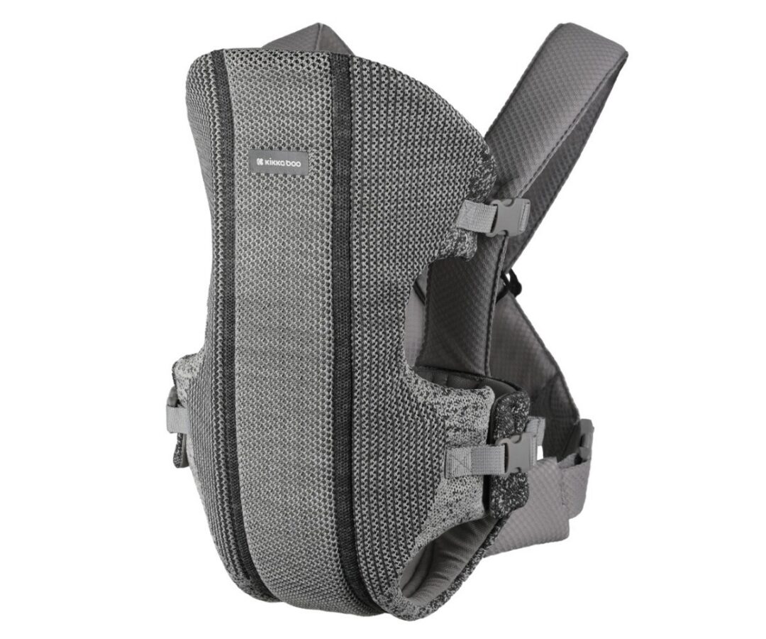 Beebi kandekott Kikka boo Fly Knit Grey – hall (3–12 kuud), mugav ja praktiline disain