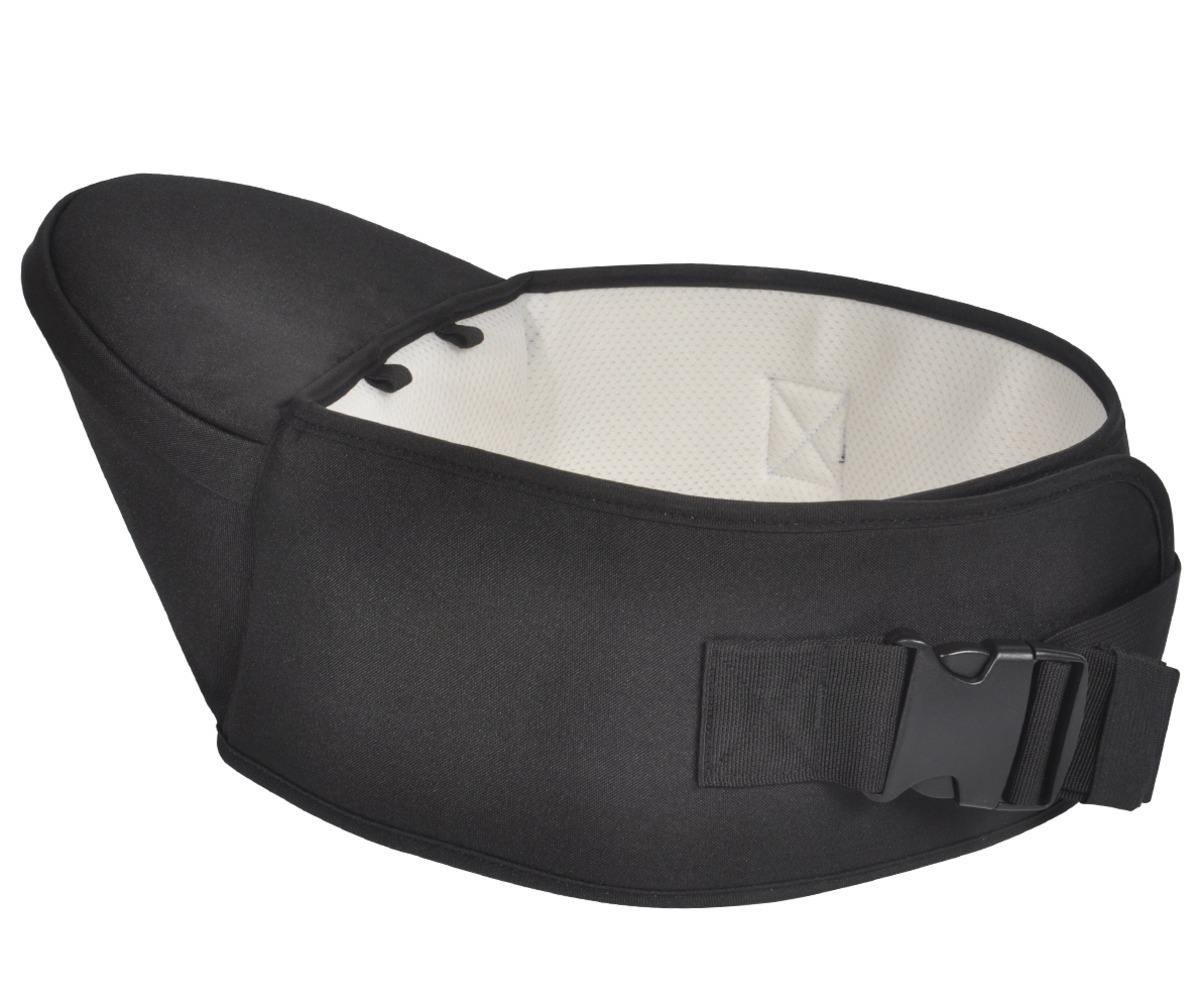 Must Beebi kandekott 3in1 Chloe Mesh puusaistmega, sobib alates 5. kuu vanusest