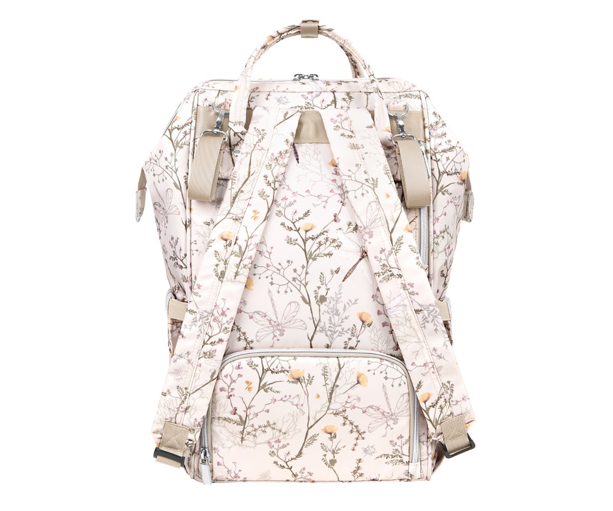 Beebitarvete kott Mama Bag Kikkaboo Siena – beež, mugavad sangad ja stiilne disain.
