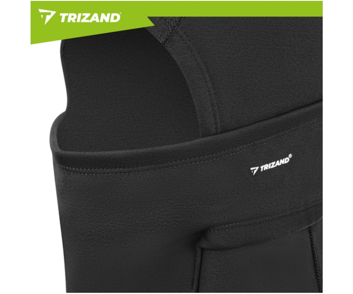 Trizand balaclava näo ja kaela kaitseks, must detail, ideaalne talvisteks tegevusteks