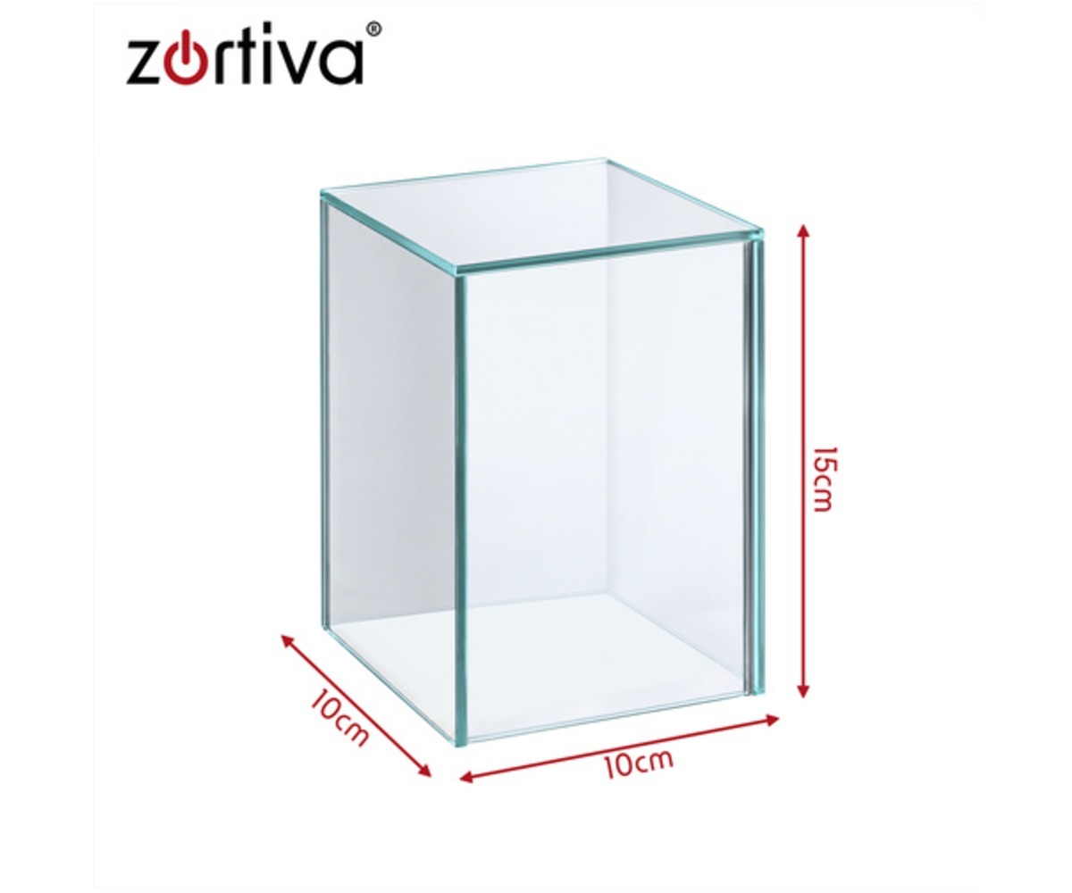 Zortiva LED laterna mõõtmed: 10cm x 10cm x 15cm, ideaalne dekoratiivne element