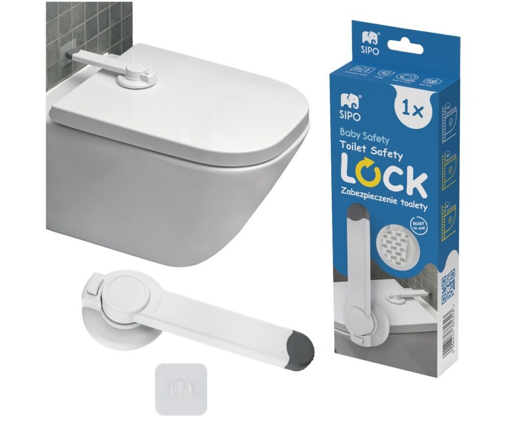 SIPO WC-poti kaane turvalukk SBS-TL1, mis tagab laste ohutuse ja mugavuse.
