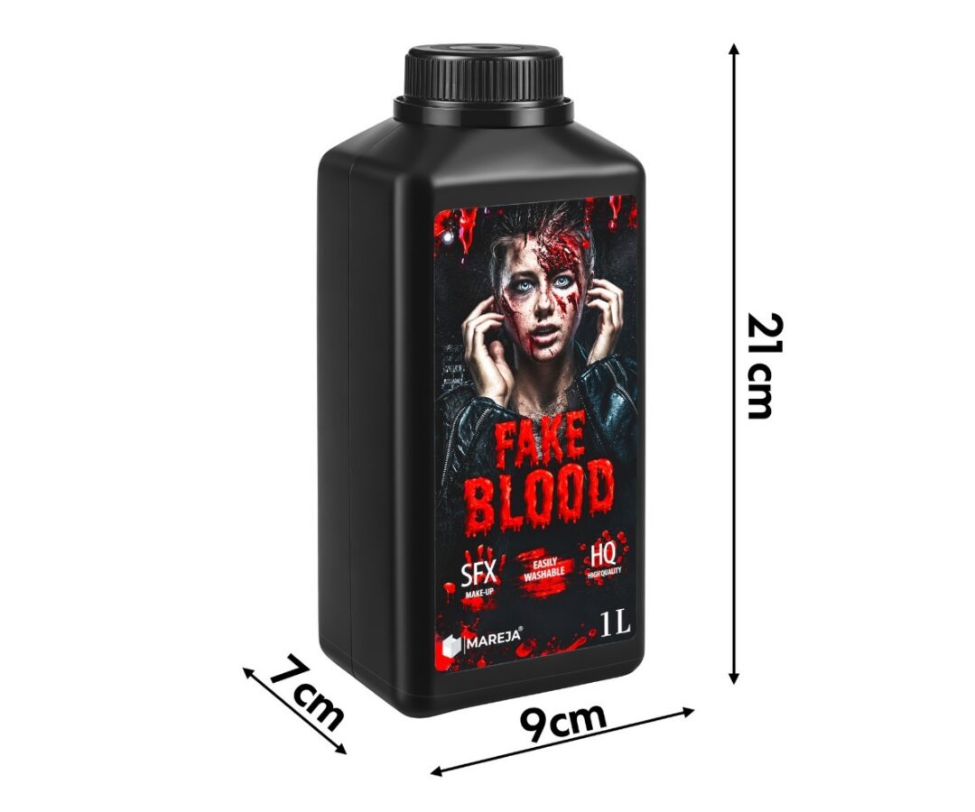 Kunstveri Halloweeniks ja SFX-grimmiks 1000ml pakendis, ideaalne make-upi ja kostüümide jaoks.