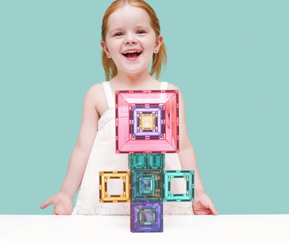 Connetix magnetklotsid Pastel Portal Pack 48-osaline
