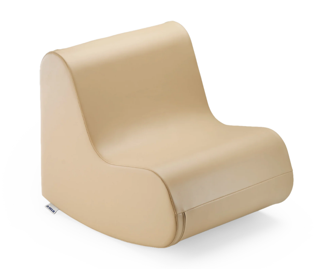 IGLU pehme kiiktool lastele Rocking Chair – beež