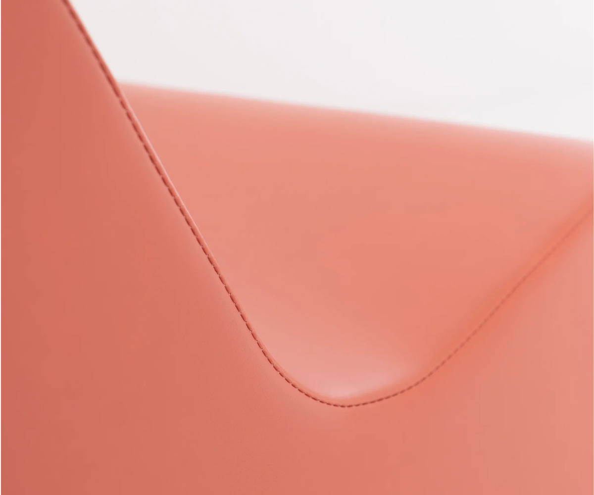 IGLU pehme kiiktool lastele Rocking Chair – lõheroosa