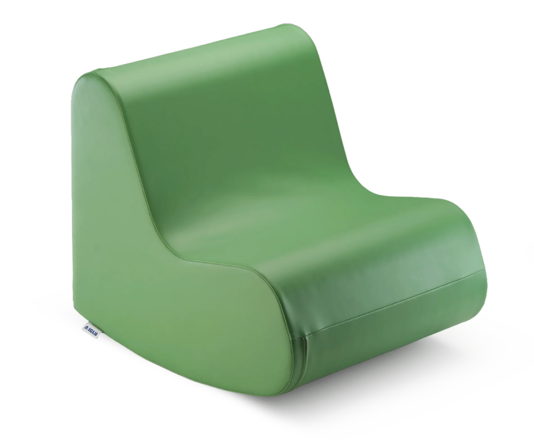 IGLU pehme kiiktool lastele Rocking Chair – roheline
