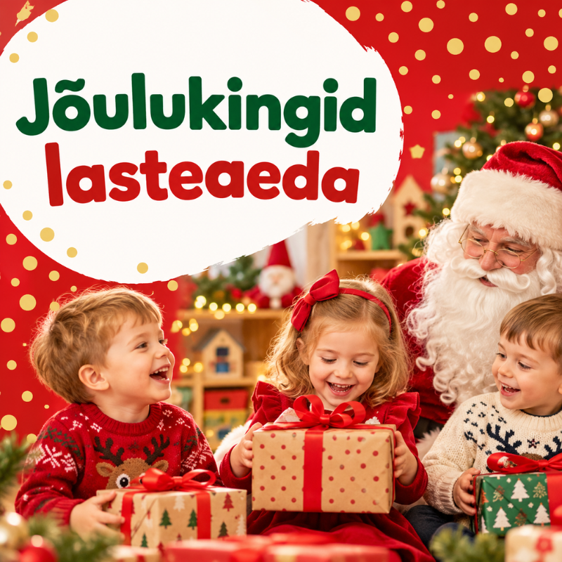 Jõulukingid lasteaeda