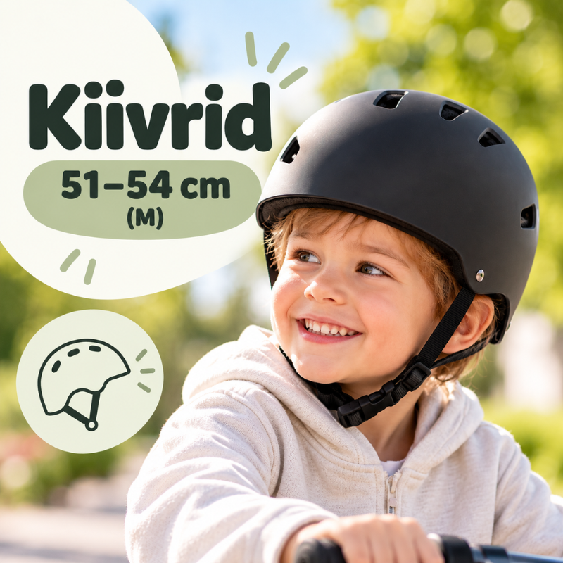 Kiivrid 51–54  cm (M)