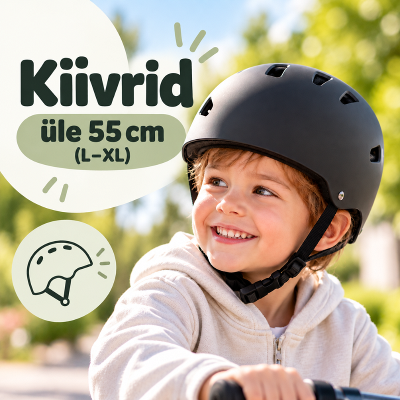 Kiivrid üle 55 cm (L–XL)