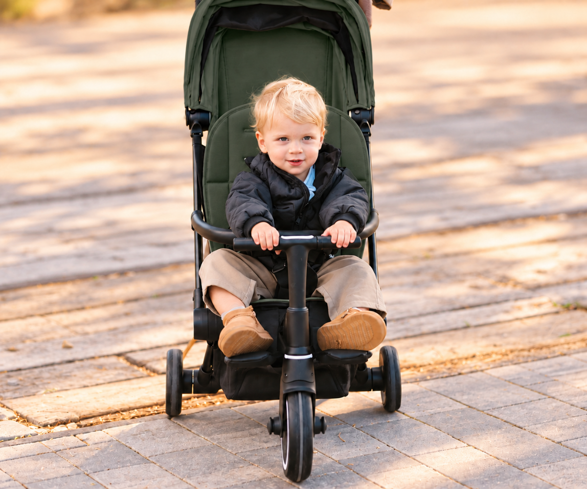 SmarTrike Traveler 2in1 jalutuskäru 160° kallutatava seljatoega