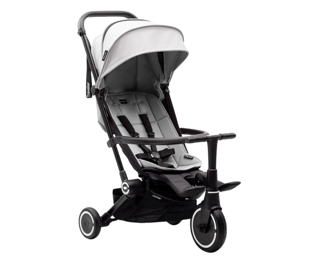 SmarTrike Traveler 2in1 Grey kolmerattaline jalutuskäru-ratas – hall