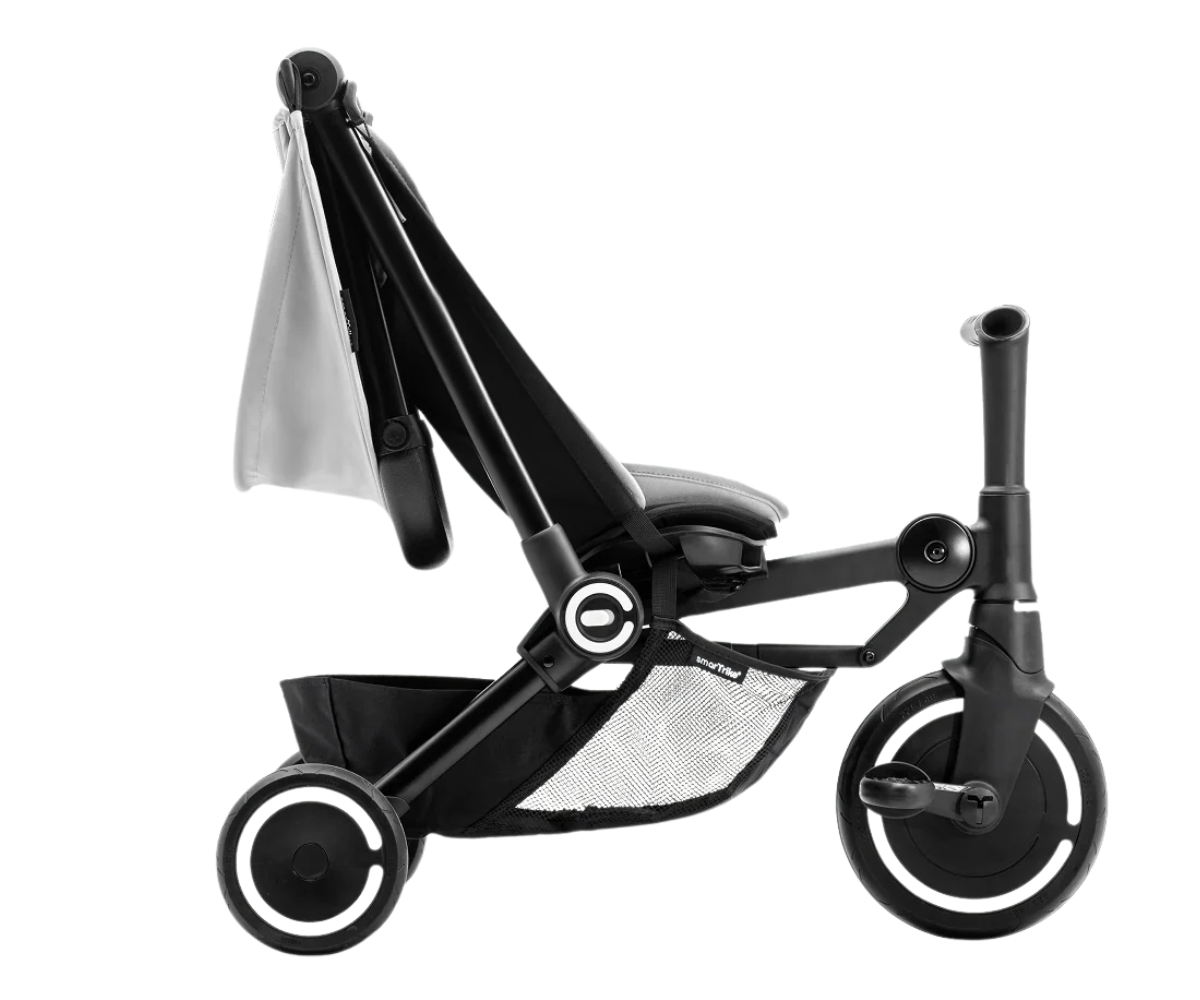 SmarTrike Traveler Grey kolmerattaline jalgratas lapse iseseisvaks pedaalimiseks
