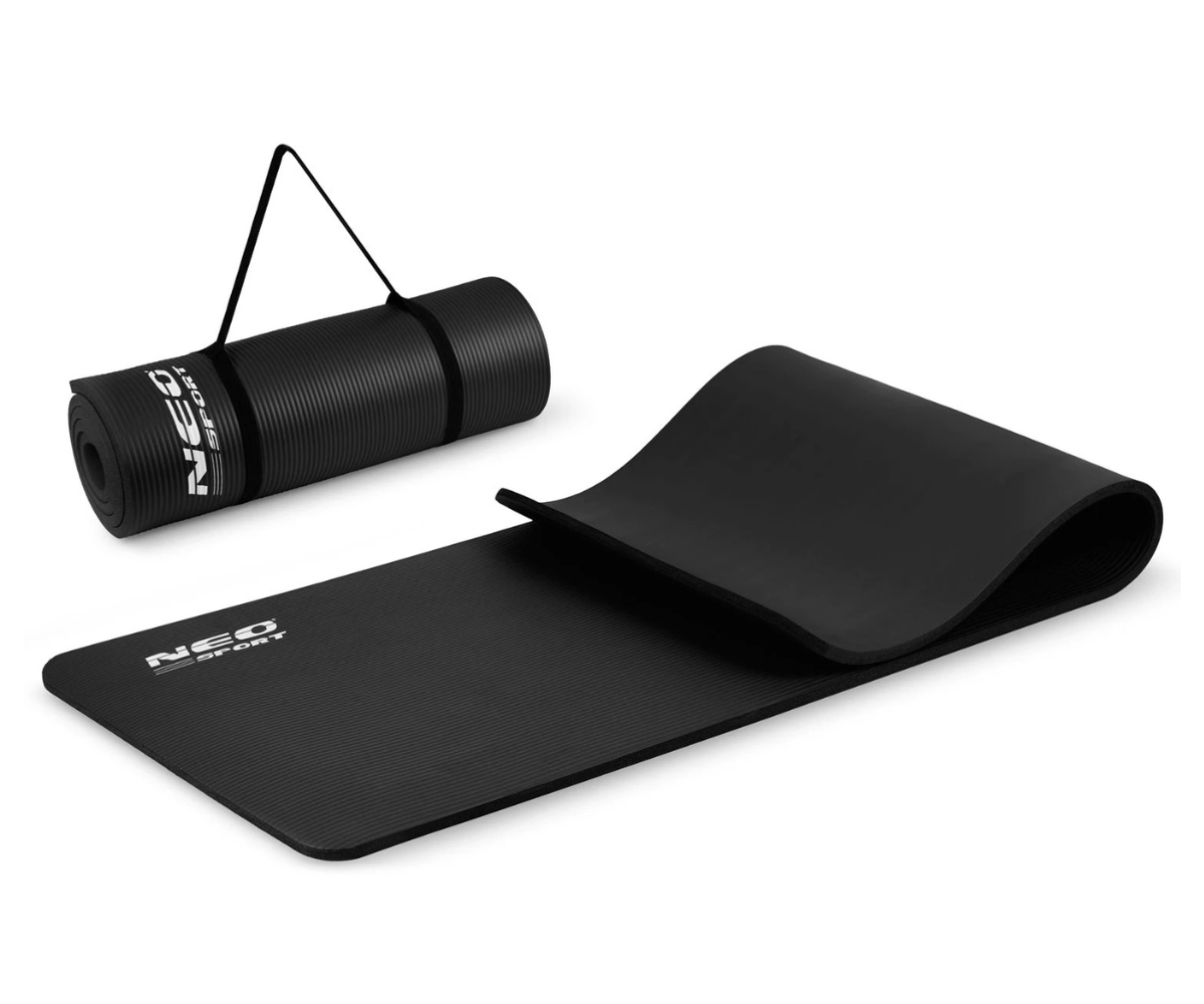 Võimlemismatt Neo-Sport 183×60×1cm – must